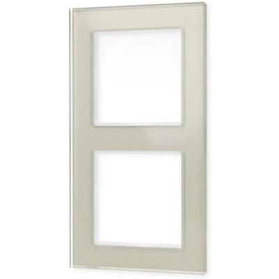 Cadre en verre Champagne Jung AC 582 GL CH - 2 unités, Horizontal/Vertical - Publicité Cadre en verre Champagne Jung AC 582 GL CH - 2 unités, Horizontal/Vertical - Publicité
