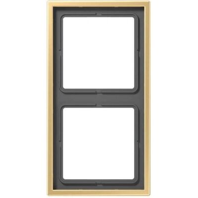 JUNG ME 2982 C - Metallrahmen 2-fach - Schaltertyp JUNG ME 2982 C - Metallrahmen 2-fach - Schaltertyp