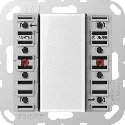 JUNG A 5092 TSM - Capteur Tactile KNX Universel, 2 Voies - Module Capteur - Publicité JUNG A 5092 TSM - Capteur Tactile KNX Universel, 2 Voies - Module Capteur - Publicité