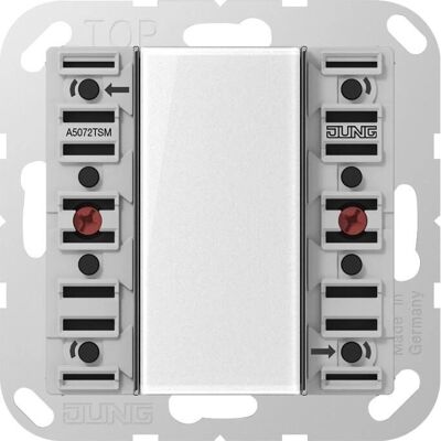 JUNG A 5072 TSM - Módulo táctil KNX - 2 botones - IP20 JUNG A 5072 TSM - Módulo táctil KNX - 2 botones - IP20