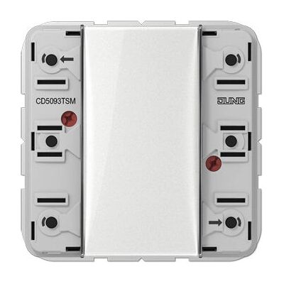 JUNG Interrupteur KNX Blanc - Universel, 3 boutons, 6 broches - Publicité JUNG Interrupteur KNX Blanc - Universel, 3 boutons, 6 broches - Publicité