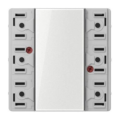 JUNG LS 5073 TSM - KNX Tastsensor-Modul Standard, 3fach, Perlmuttschwarz - Tastsensor-Modul JUNG LS 5073 TSM - KNX Tastsensor-Modul Standard, 3fach, Perlmuttschwarz - Tastsensor-Modul