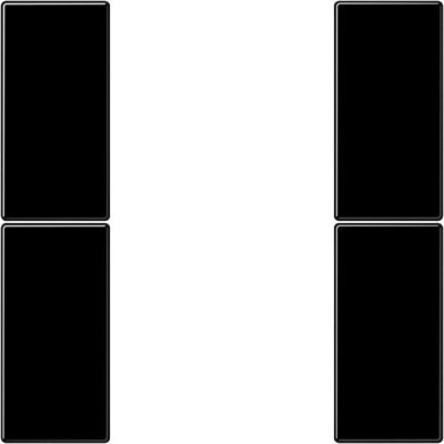 Jung LS502TSASW - 2-polig - Schwarz - switch accessory Jung LS502TSASW - 2-polig - Schwarz - switch accessory