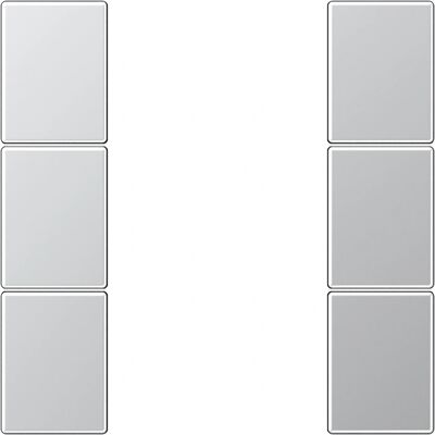 JUNG AL 2503 TSA - Tastensatz, 3fach komplett - Schalter JUNG AL 2503 TSA - Tastensatz, 3fach komplett - Schalter