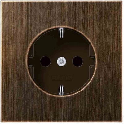 Jung ME 1520 AT - Enchufe Schuko Latón 16A 250V Jung ME 1520 AT - Enchufe Schuko Latón 16A 250V