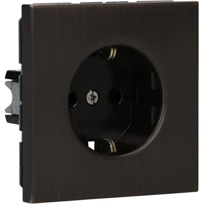Jung ME 1520 AT - Presa Schuko Ottone 16A 250V Jung ME 1520 AT - Presa Schuko Ottone 16A 250V