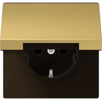 Jung ME 1520 KL C - Schuko-Steckdose 16A 250V mit Klappdeckel Jung ME 1520 KL C - Schuko-Steckdose 16A 250V mit Klappdeckel