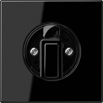 JUNG Ls1941SW Schwarze Drehschalterabdeckung - Schalter JUNG Ls1941SW Schwarze Drehschalterabdeckung - Schalter