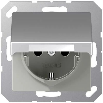 Jung A 1520 BF KL AL - Prise Schuko 16A 250V - Prise électrique - Publicité Jung A 1520 BF KL AL - Prise Schuko 16A 250V - Prise électrique - Publicité