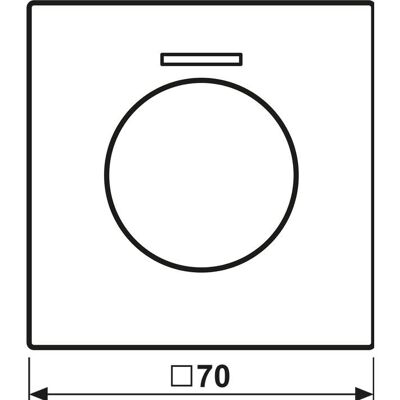 JUNG - LS 1940 KO5 LG - hellgrau - Drehknopf-Dimmer JUNG - LS 1940 KO5 LG - hellgrau - Drehknopf-Dimmer