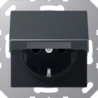 Jung A 1520 BFKIKL ANM - Prise Schuko gris mat - Publicité Jung A 1520 BFKIKL ANM - Prise Schuko gris mat - Publicité