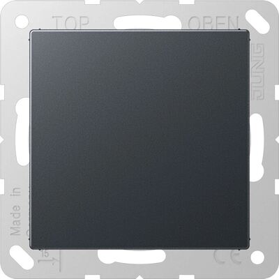 Jung A594-0 ANM - Capot d’obturation anthracite - IP44 - Plastique - Publicité Jung A594-0 ANM - Capot d’obturation anthracite - IP44 - Plastique - Publicité