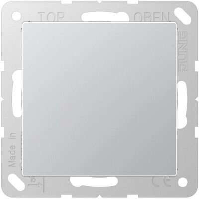 Jung A 594-0 AL Aluminium Blindabdeckung - Mit Tragring kompatibel Jung A 594-0 AL Aluminium Blindabdeckung - Mit Tragring kompatibel
