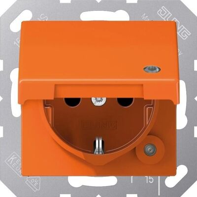 JUNG AS 1520 BFKLKO O - Prise Schuko 16A 250V - Prise électrique - Publicité JUNG AS 1520 BFKLKO O - Prise Schuko 16A 250V - Prise électrique - Publicité