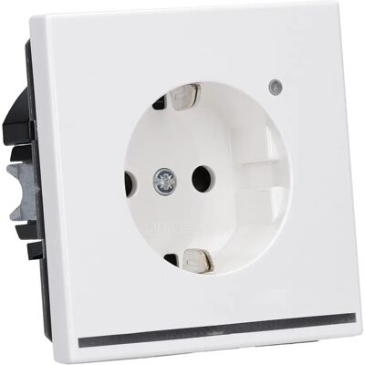 Jung LS1520-OWWLNW Enchufe Schuko LED Blanco alpino - Toma eléctrica Jung LS1520-OWWLNW Enchufe Schuko LED Blanco alpino - Toma eléctrica