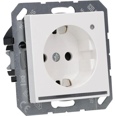Jung A 1520-O Ww Lnw Enchufe Schuko - IP20 - 16A 250V Jung A 1520-O Ww Lnw Enchufe Schuko - IP20 - 16A 250V