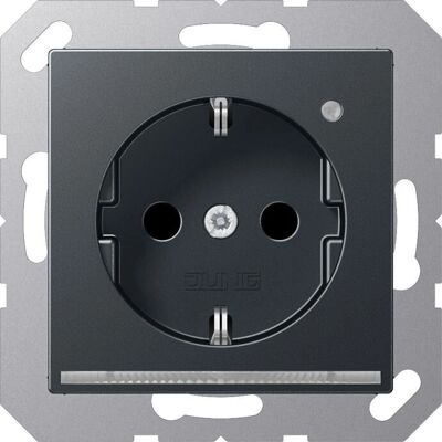 Jung A1520-O ANM LNW - Schuko-Steckdose mit LED-Licht Jung A1520-O ANM LNW - Schuko-Steckdose mit LED-Licht