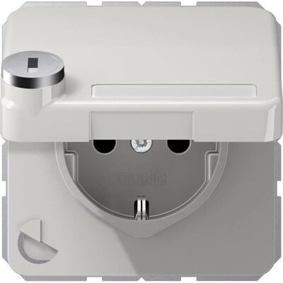 JUNG CD 1520 NAKLSL LG - Wetterfeste Schuko-Steckdose 16A 250V JUNG CD 1520 NAKLSL LG - Wetterfeste Schuko-Steckdose 16A 250V