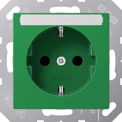 JUNG A1520BFNAGN - GN 16A Schuko socket outlet - Publicité JUNG A1520BFNAGN - GN 16A Schuko socket outlet - Publicité