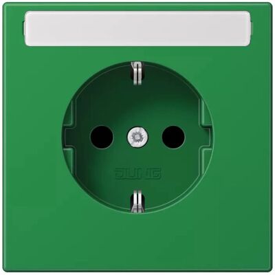 JUNG LS 1520 BFNA GN - Schuko-Steckdose - Grün JUNG LS 1520 BFNA GN - Schuko-Steckdose - Grün