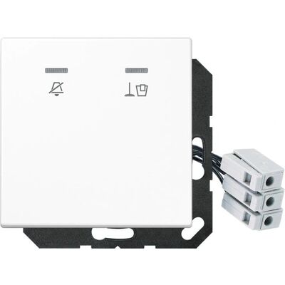 Jung LS CU KO5 M 230 WW - Hotelabdeckung mit LED 230V Jung LS CU KO5 M 230 WW - Hotelabdeckung mit LED 230V