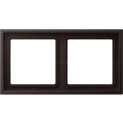 JUNG LSZAL982BFD - Rahmen 2-fach Aluminium JUNG LSZAL982BFD - Rahmen 2-fach Aluminium