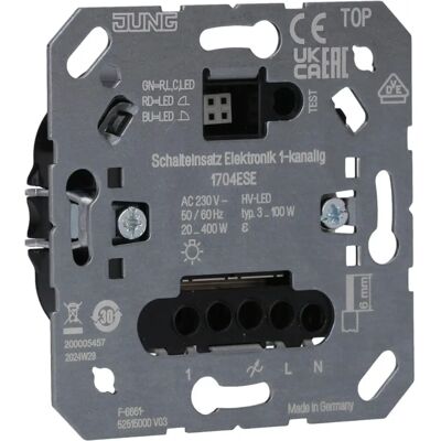 JUNG 1704ESE - Elektronischer Schalteinsatz für Lichtsteuerung JUNG 1704ESE - Elektronischer Schalteinsatz für Lichtsteuerung
