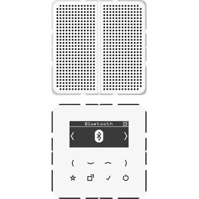 JUNG Smart Radio DAB+ Bluetooth - Radio - Weiss JUNG Smart Radio DAB+ Bluetooth - Radio - Weiss