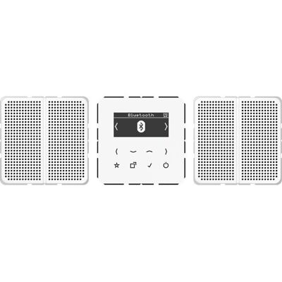 JUNG DAB+ Bluetooth Smart Radio - Stereo, Weiß - Produkttyp: Smart Radio JUNG DAB+ Bluetooth Smart Radio - Stereo, Weiß - Produkttyp: Smart Radio