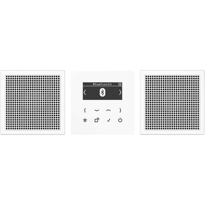 Radio inteligente JUNG Blanco Weiss DAB+ DABLS2BTWW Bluetooth - Radio Estéreo Radio inteligente JUNG Blanco Weiss DAB+ DABLS2BTWW Bluetooth - Radio Estéreo
