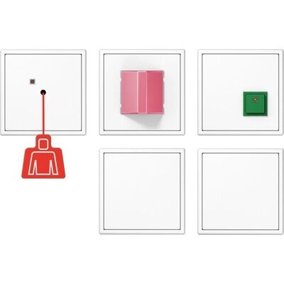 Jung NRSLS0834-2WW Kit d'Appel d'Urgence - Système d'Urgence - Publicité Jung NRSLS0834-2WW Kit d'Appel d'Urgence - Système d'Urgence - Publicité