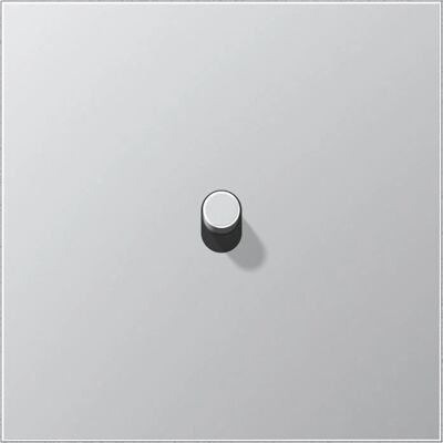 JUNG AL 12-0 R 0 - Abdeckung mit Kipphebel Zylinder Aluminium JUNG AL 12-0 R 0 - Abdeckung mit Kipphebel Zylinder Aluminium