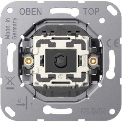 Jung K507EU - Interrupteur Croisement 10A 250V - IP20 - Publicité Jung K507EU - Interrupteur Croisement 10A 250V - IP20 - Publicité