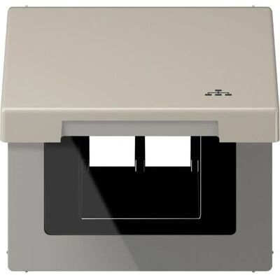 Jung ES2990KLLAN - Metall LAN Abdeckung - Wandschalter Jung ES2990KLLAN - Metall LAN Abdeckung - Wandschalter