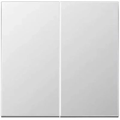 JUNG AL 2995 - Interrupteur Double en Aluminium - Publicité JUNG AL 2995 - Interrupteur Double en Aluminium - Publicité