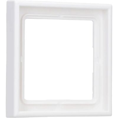 Jung Rahmen 81x81mm Weiß Matt IP44 - Wandrahmen Jung Rahmen 81x81mm Weiß Matt IP44 - Wandrahmen