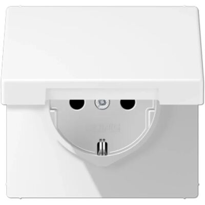 Jung Steckdose mit Klappdeckel - Electrical Outlet Jung Steckdose mit Klappdeckel - Electrical Outlet