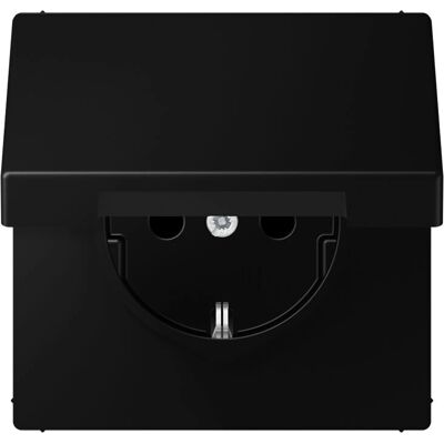JUNG LS1520BFKLSWM - Schuko Steckdose mit Klappdeckel - Steckdose JUNG LS1520BFKLSWM - Schuko Steckdose mit Klappdeckel - Steckdose