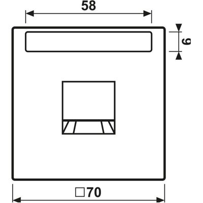 Jung Weiß Modular-Steckdosenabdeckung - LS1969-1NAWEWWM - Langlebig, Einfach zu installieren Jung Weiß Modular-Steckdosenabdeckung - LS1969-1NAWEWWM - Langlebig, Einfach zu installieren