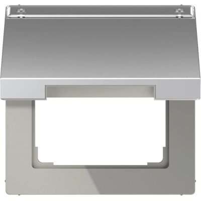 JUNG AL 2990 NAKL - Klappdeckel mit Beschriftungsfeld - Schalterabdeckung JUNG AL 2990 NAKL - Klappdeckel mit Beschriftungsfeld - Schalterabdeckung