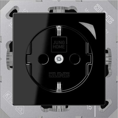 JUNG BTA1521SESW - Prise Bluetooth intelligente - Surveillance d'énergie - Publicité JUNG BTA1521SESW - Prise Bluetooth intelligente - Surveillance d'énergie - Publicité