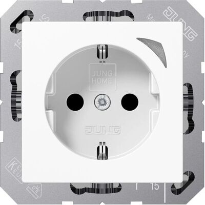 JUNG BTA1521SEWW Enchufe Inteligente - Bluetooth, Energía, Control por App JUNG BTA1521SEWW Enchufe Inteligente - Bluetooth, Energía, Control por App