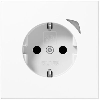 Jung Alpine Weiß Bluetooth Smart Steckdose - Schuko Steckdose Jung Alpine Weiß Bluetooth Smart Steckdose - Schuko Steckdose