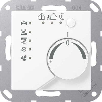 JUNG - A2178WWM - Weiß - Matt - Thermostat JUNG - A2178WWM - Weiß - Matt - Thermostat