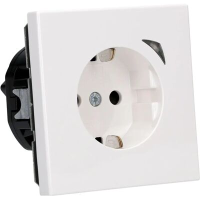 Jung Weiße Bluetooth-Smart-Steckdose - IP20, 16A, Home-System Jung Weiße Bluetooth-Smart-Steckdose - IP20, 16A, Home-System