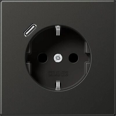 Jung AL1520-18CAN USB-Steckdose - Elektrischer Anschluss Jung AL1520-18CAN USB-Steckdose - Elektrischer Anschluss