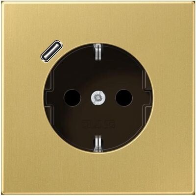 JUNG Laton USB-C Steckdose - Elektroweit JUNG Laton USB-C Steckdose - Elektroweit