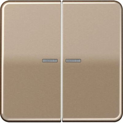 JUNG CD595KO5GB - Interrupteur métal or-bronze - IP20 - Publicité JUNG CD595KO5GB - Interrupteur métal or-bronze - IP20 - Publicité
