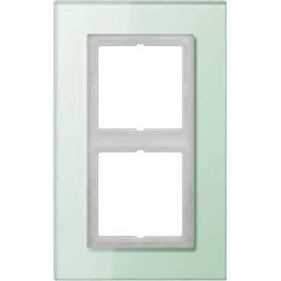 Cadre en verre Jung Lsp 982 - 2 modules, Blanc - Type de produit - Publicité Cadre en verre Jung Lsp 982 - 2 modules, Blanc - Type de produit - Publicité