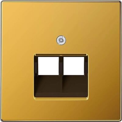 Jung LS969-2UAGGO Goldene 2-Polige Abdeckung - Elektroplatte Jung LS969-2UAGGO Goldene 2-Polige Abdeckung - Elektroplatte